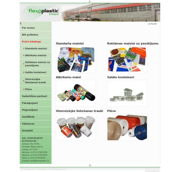 Flexoplastic ecological, SIA